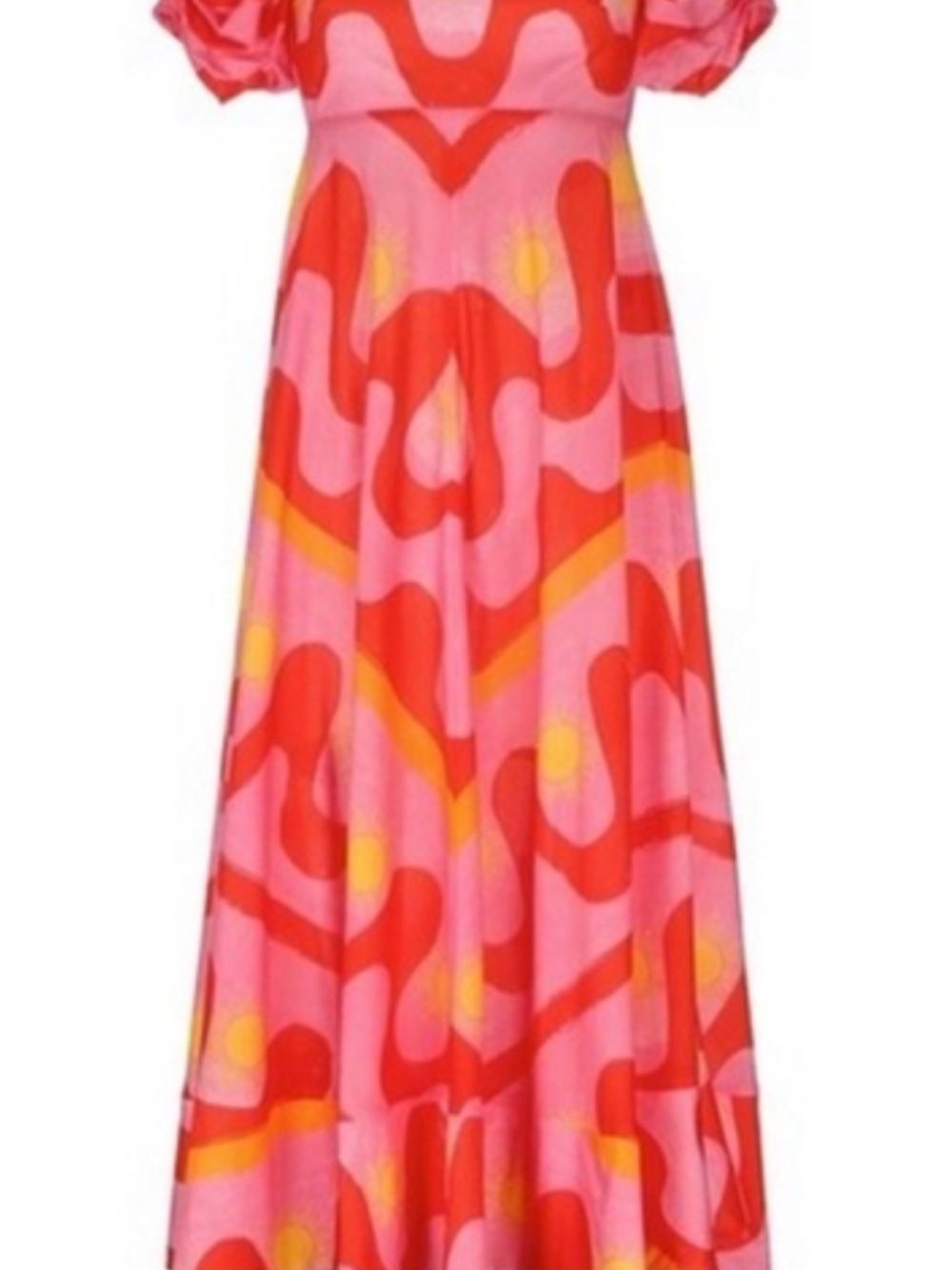 de Loreta Calla Puff Sleeve Dress - Picture 2 of 9